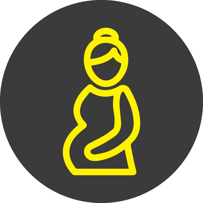 Maternity leave icon
